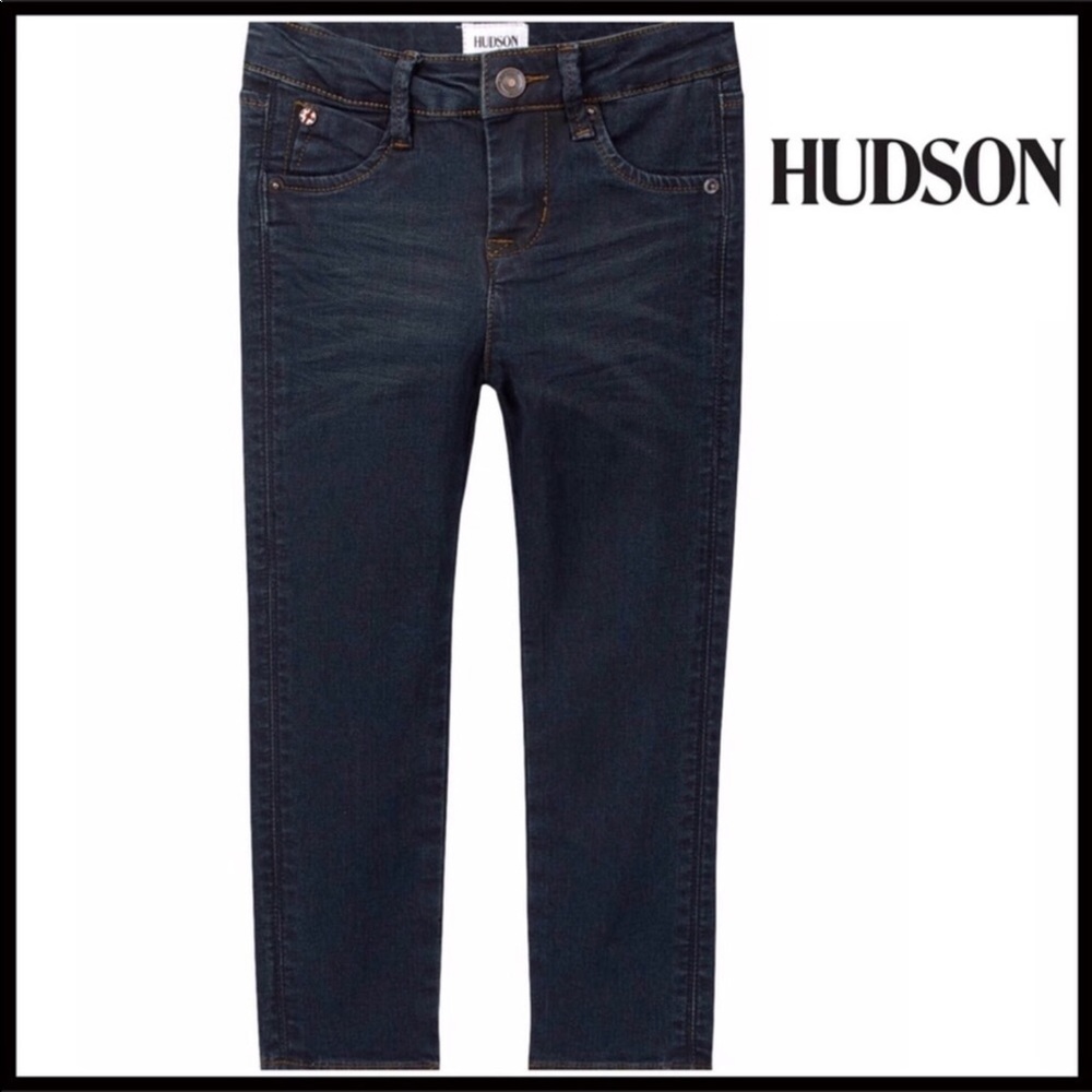 GIRL’S HUDSON SKINNY JEANS STRETCH DENIM PANTS SIZE 6X A3C